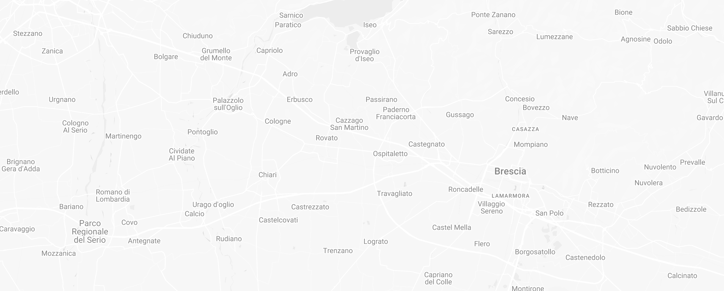 Mappa delle sedi